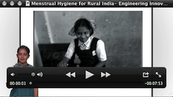 video pic of menstrual hygiene in rural india